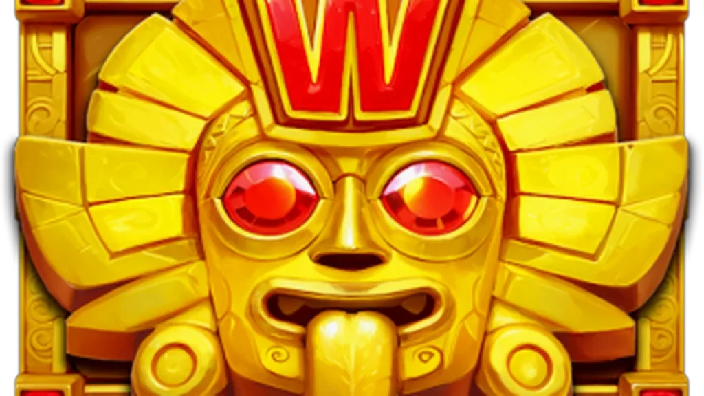 Pemandangan hutan Aztec yang rimbun dengan gulungan slot Treasure Explorer di tengahnya