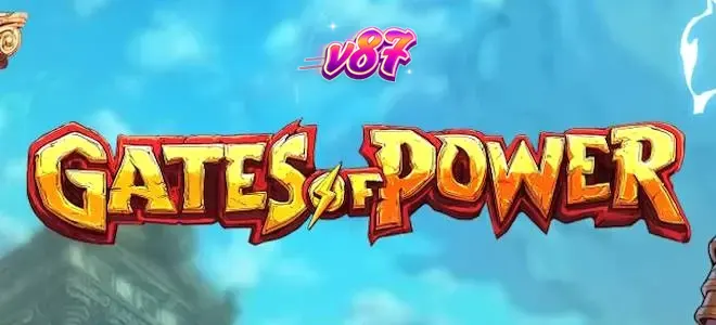 Tampilan visual slot Gates of Power dengan tema mitologi Yunani
